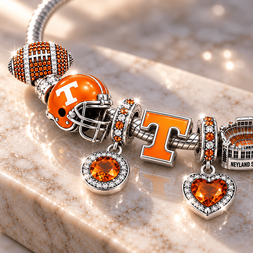TVF Silver Charm Bracelet Set BMD