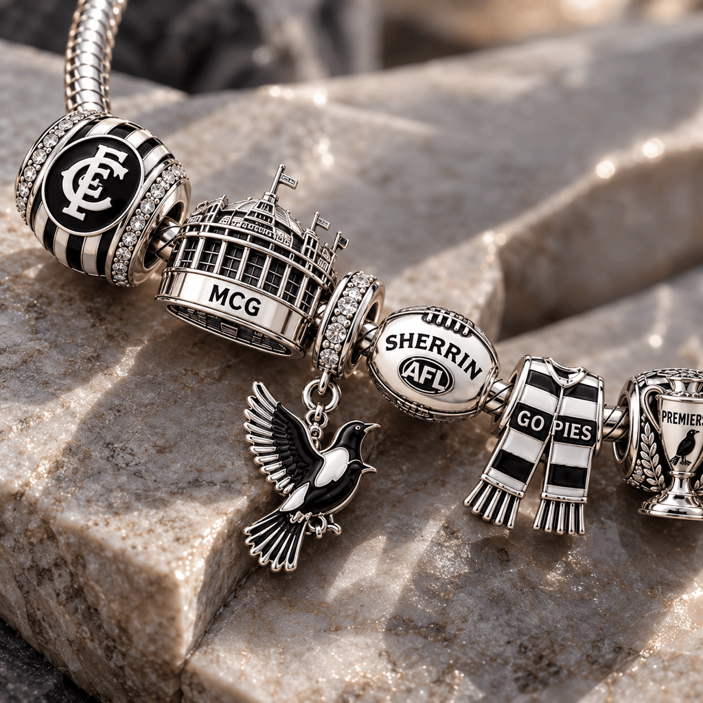 CMW Silver Charm Bracelet Set PTT