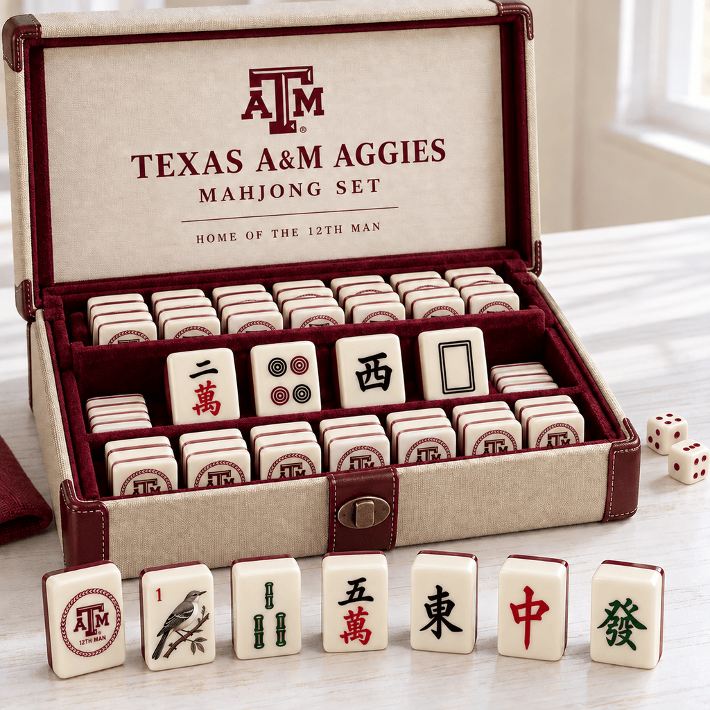 Premium TAMA Mahjong Tiles Set TNSM
