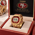 SF49 Premium Gold Ring Watch LNTH