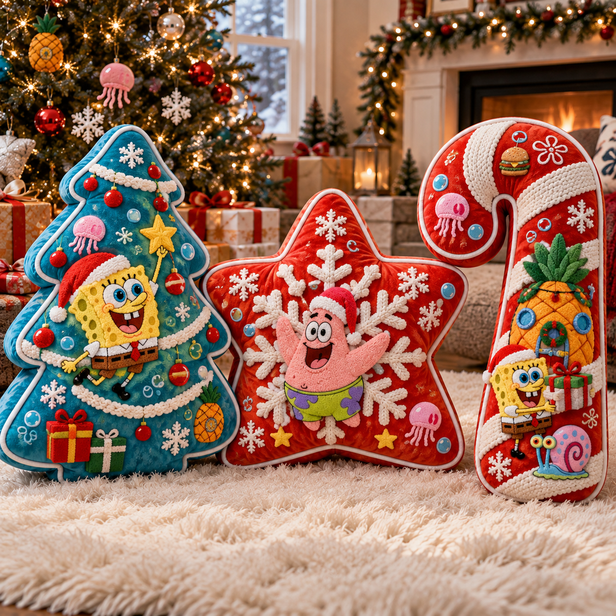 SBP Christmas Tree Base Pillow Set HTTT