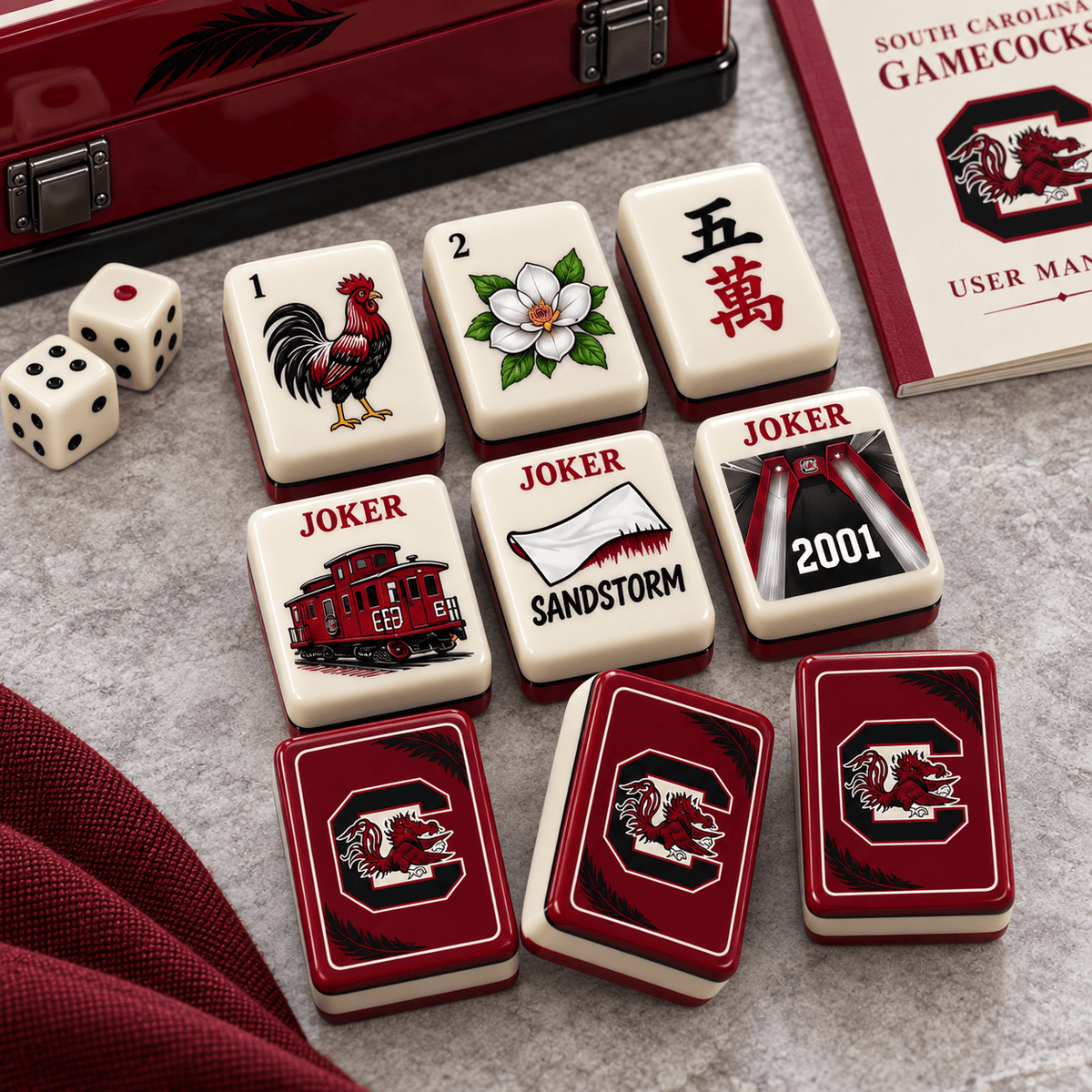 Premium SCG Mahjong Tiles Set TNSM