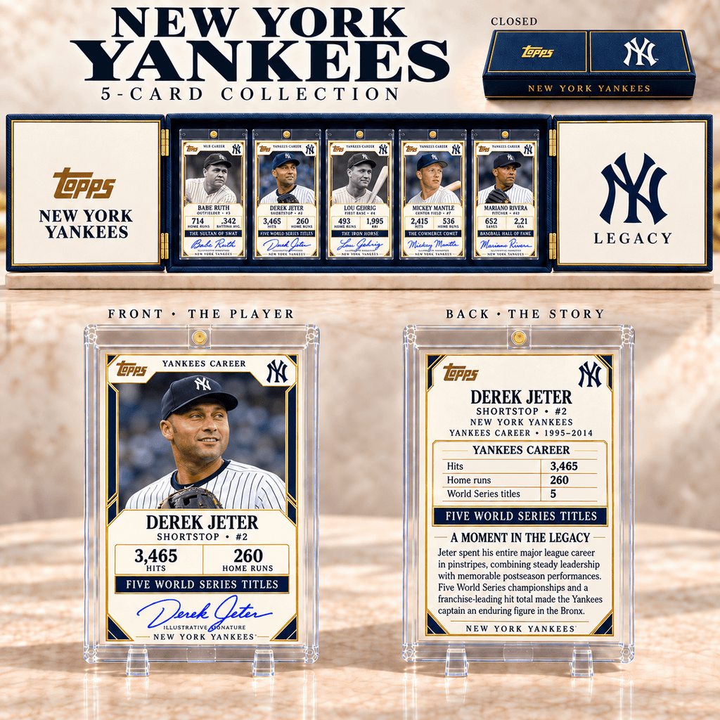 NYY Premium Card Collector’s Box Set NHVH